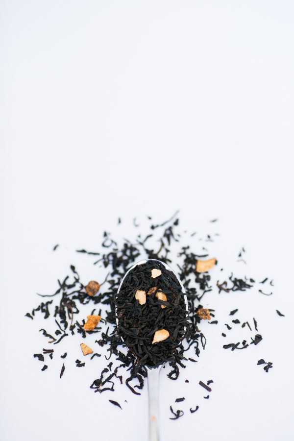 Loose Leaf Tea with chocolate, apricot and vanilla