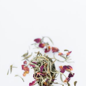 White tea, rose petals Loose Leaf Tea