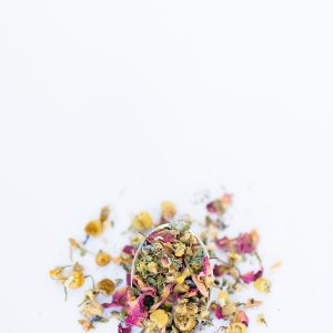 Chamomile, Spearmint, Peppermint, Rose Hips, Rose Petals Herbal Tea