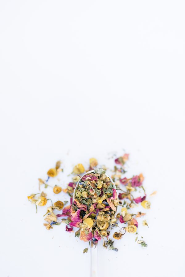 Chamomile, Spearmint, Peppermint, Rose Hips, Rose Petals Herbal Tea